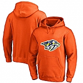 Nashville Predators Orange All Stitched Pullover Hoodie,baseball caps,new era cap wholesale,wholesale hats